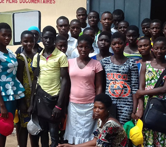 La rencontre  socio-éducative avec les parrainés de l’année scolaire 2017-2018